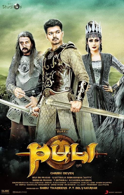 Puli’s Hindi & Telugu Posters Revealed