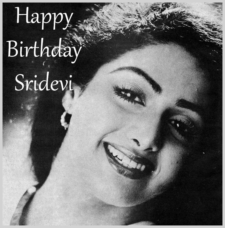 Happy Birthday Sridevi