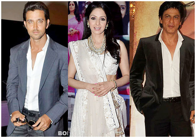 Sridevi Talking about Hrithik Roshan, Shahrukh Khan & Salman Khan