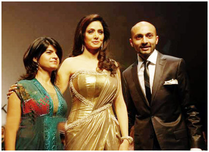 Sridevi Walking the Ramp at Lakme Fashion Show