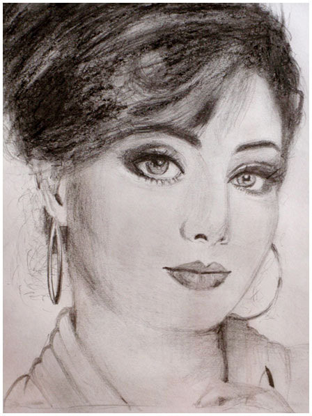 Sridevi Painting