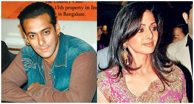 Salman Khan Wants Sridevi